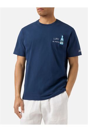 T-Shirt Portofino Man In Cotone Con Stampa Frontale MC2 SAINT BARTH | T-shirt | POT000104458L